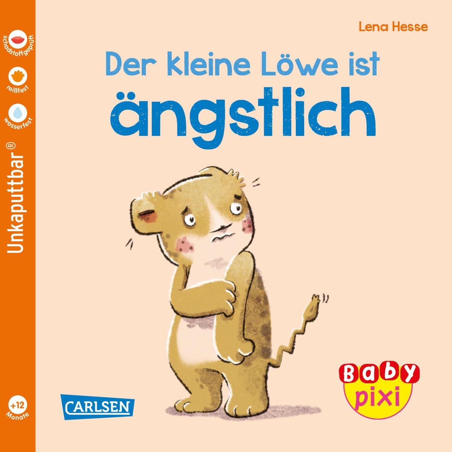 Cover: 9783551261007 | Baby Pixi (unkaputtbar) 111: VE 5 Der kleine Löwe ist ängstlich (5...