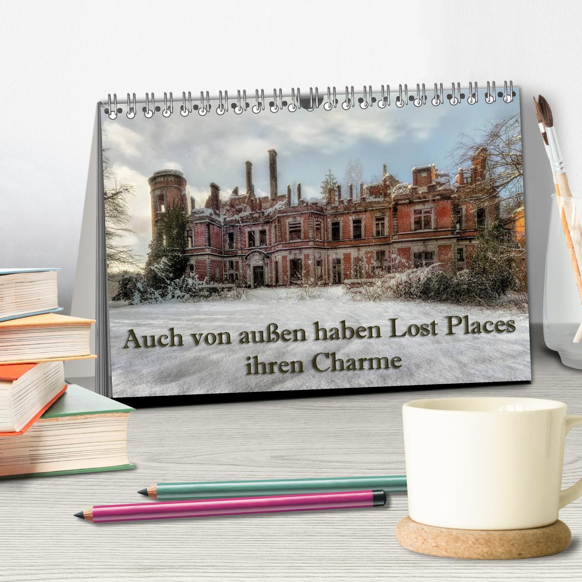 Bild: 9783435436521 | Auch von außen haben Lost Places ihren Charme (Tischkalender 2025...