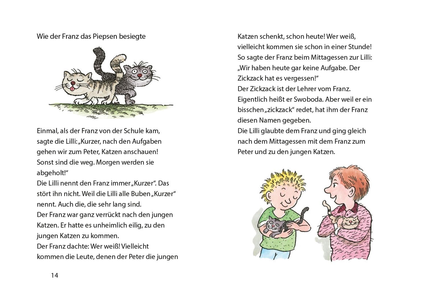 Bild: 9783789112126 | Neue Schulgeschichten vom Franz | Christine Nöstlinger | Buch | 64 S.