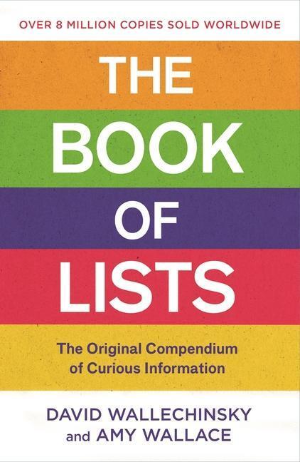 Cover: 9781838858063 | The Book Of Lists | The Original Compendium of Curious Information