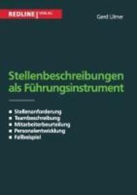 Cover: 9783868814514 | Stellenbeschreibung als Führungsinstrument | Gerd Ulmer | Taschenbuch