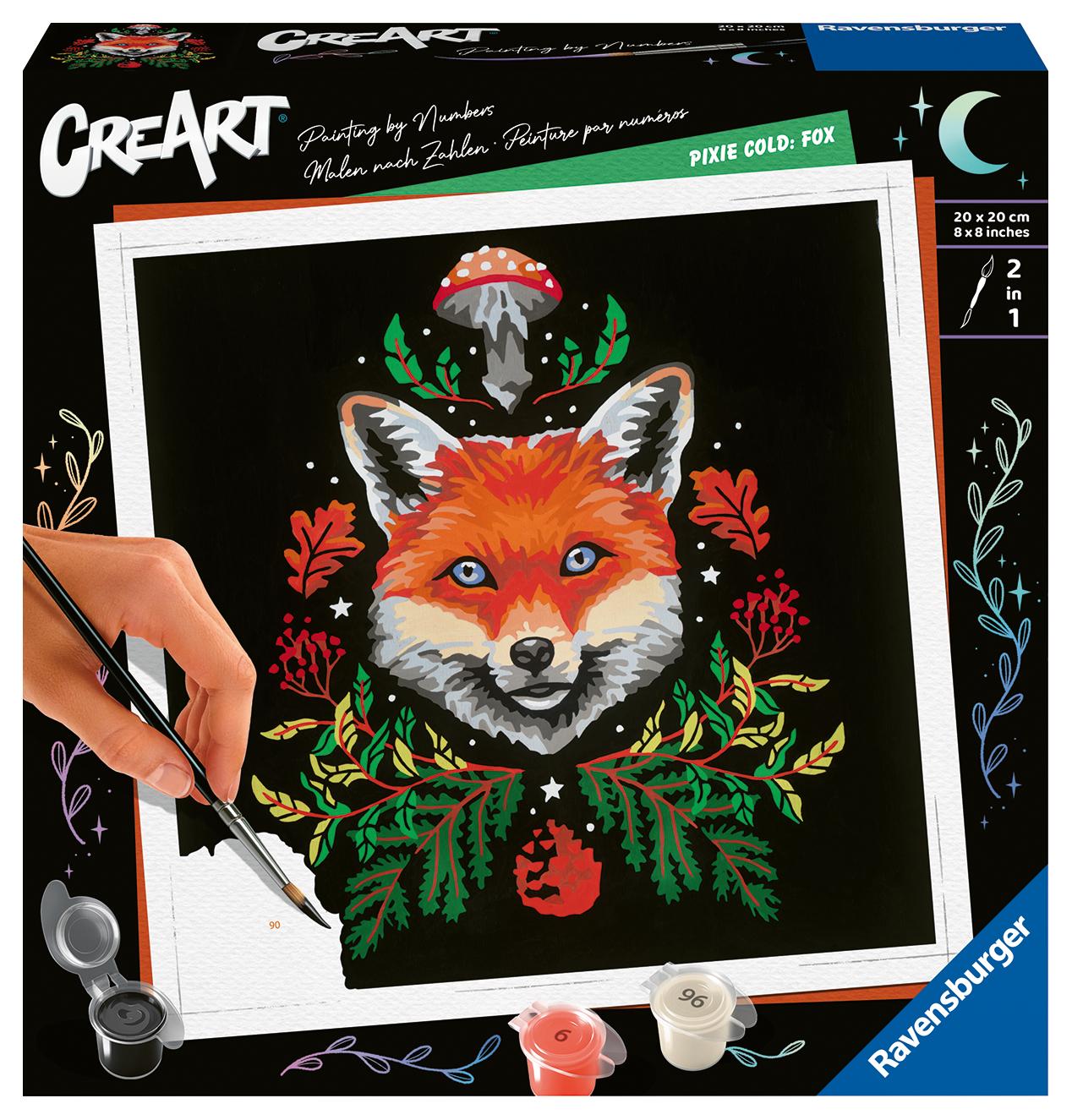 Cover: 4005556235117 | Ravensburger CreArt - Malen nach Zahlen 23511 - Pixie Cold: Fuchs -...