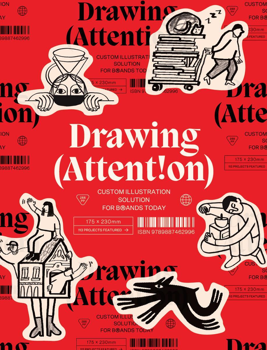 Cover: 9789887462996 | DRAWING ATTENTION | Custom Illustration Solutions for Brands Today