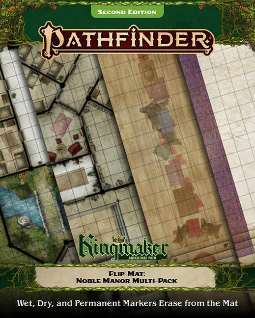 Cover: 9781640784178 | Pathfinder Flip-Mat: Kingmaker Adventure Path Noble Manor Multi-Pack