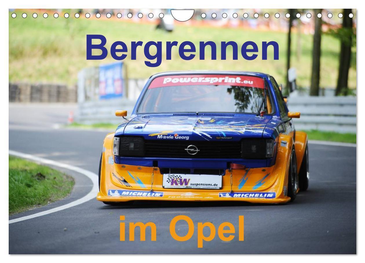 Cover: 9783435631896 | Bergrennen im Opel (Wandkalender 2025 DIN A4 quer), CALVENDO...