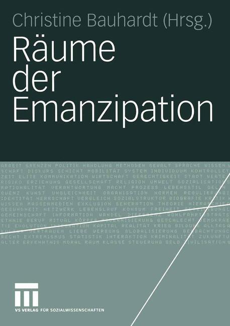 Cover: 9783531143682 | Räume der Emanzipation | Christine Bauhardt | Taschenbuch