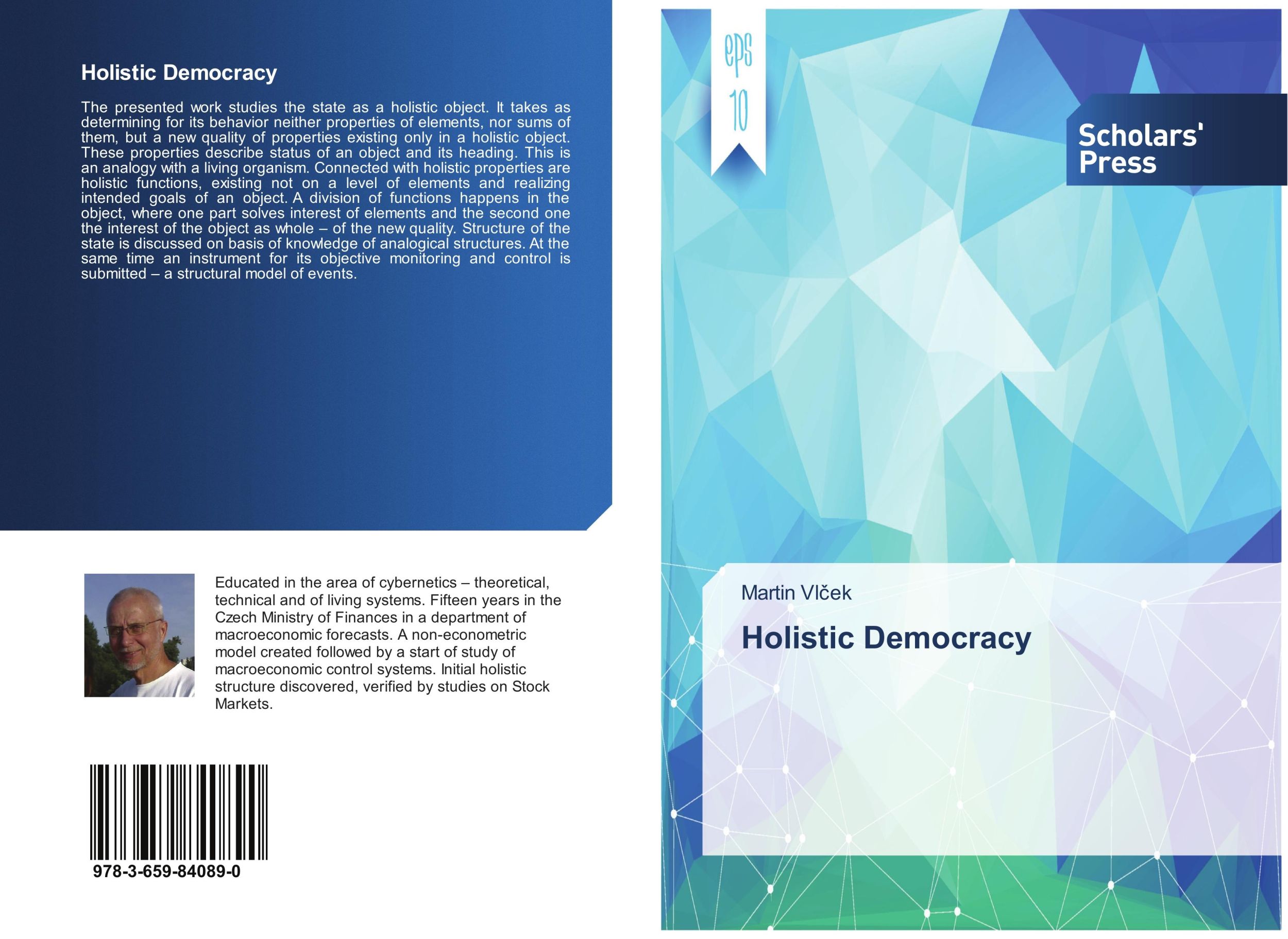 Cover: 9783659840890 | Holistic Democracy | Martin Vlcek | Taschenbuch | Paperback | 88 S.