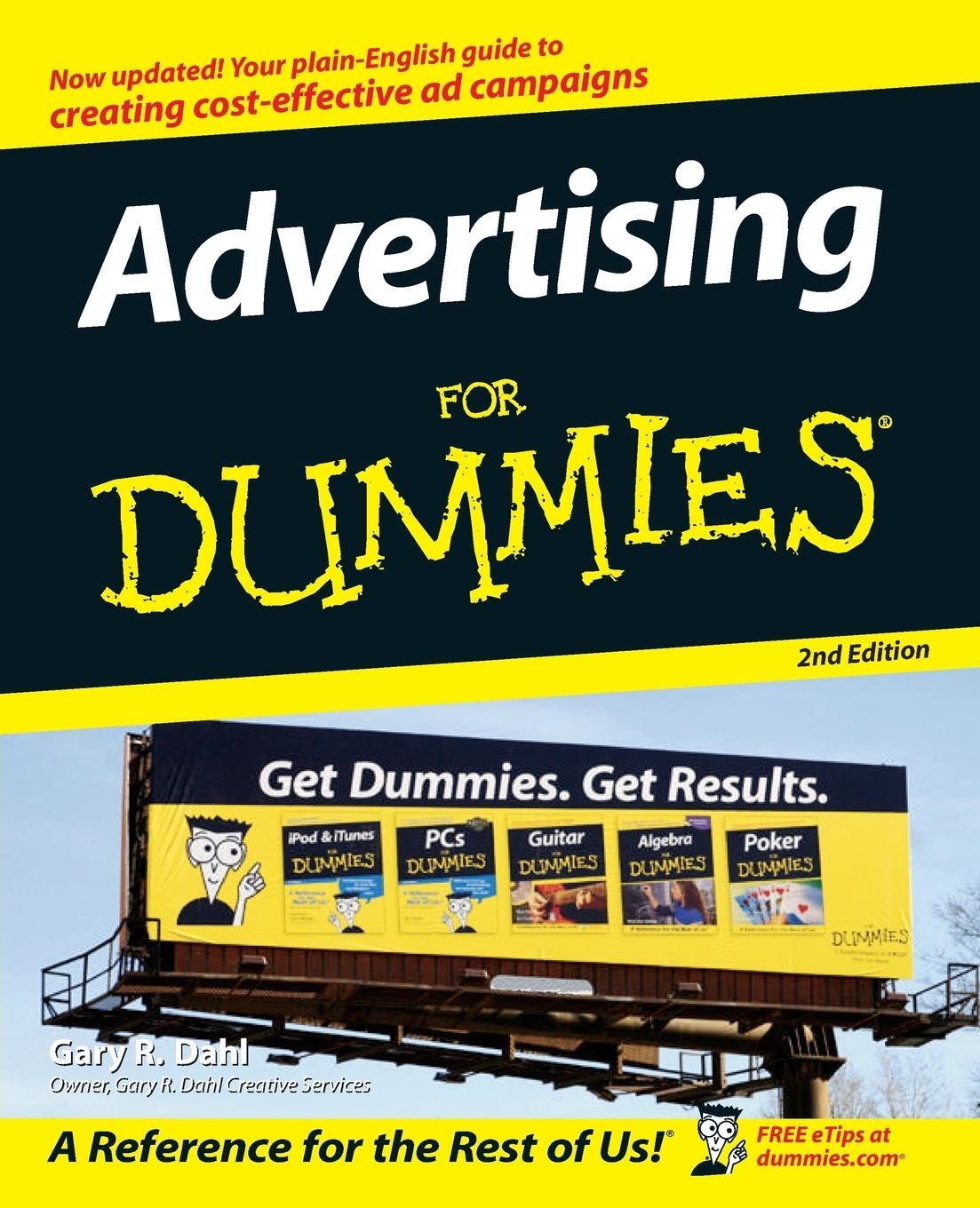 Cover: 9780470045831 | Advertising For Dummies | For Dummies | John Wiley & Sons