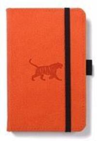 Cover: 5285003137259 | Dingbats A6 Pocket Wildlife Orange Tiger Notebook - Graphed | Buch