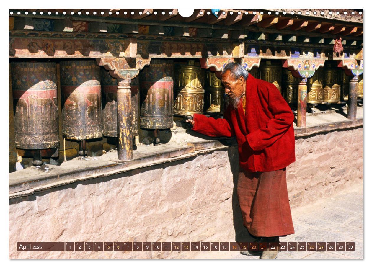 Bild: 9783383978265 | Tibet bewegt (Wandkalender 2025 DIN A3 quer), CALVENDO Monatskalender