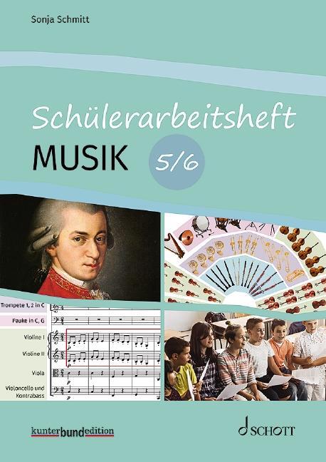 Cover: 9783795712686 | Schülerarbeitsheft Musik | 5/6. Schülerheft. | Sonja Schmitt | 80 S.