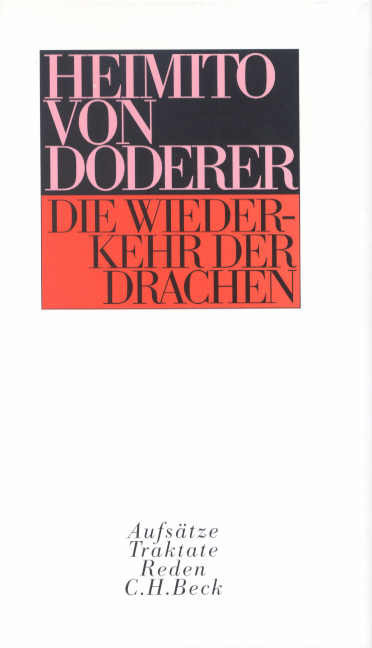 Cover: 9783406404085 | Die Wiederkehr der Drachen | Heimito von Doderer | Buch | 1996 | Beck