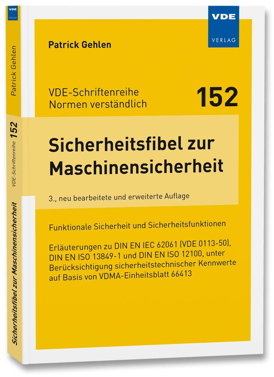 Cover: 9783800759804 | Sicherheitsfibel zur Maschinensicherheit | Patrick Gehlen | Buch