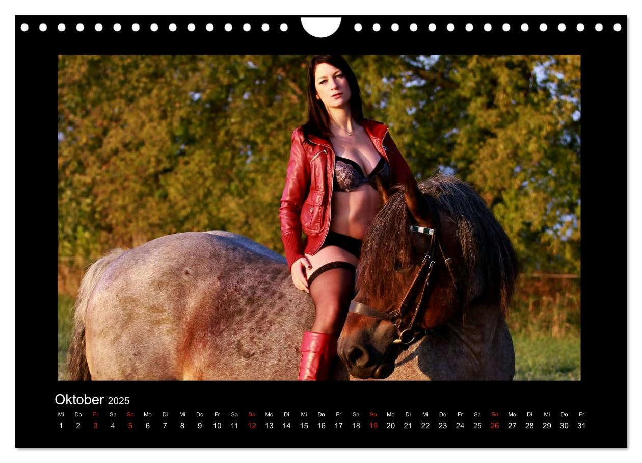 Bild: 9783435751280 | Sexy Horse Girls 2025 - Heiße Girls und starke Kaltblutpferde!...