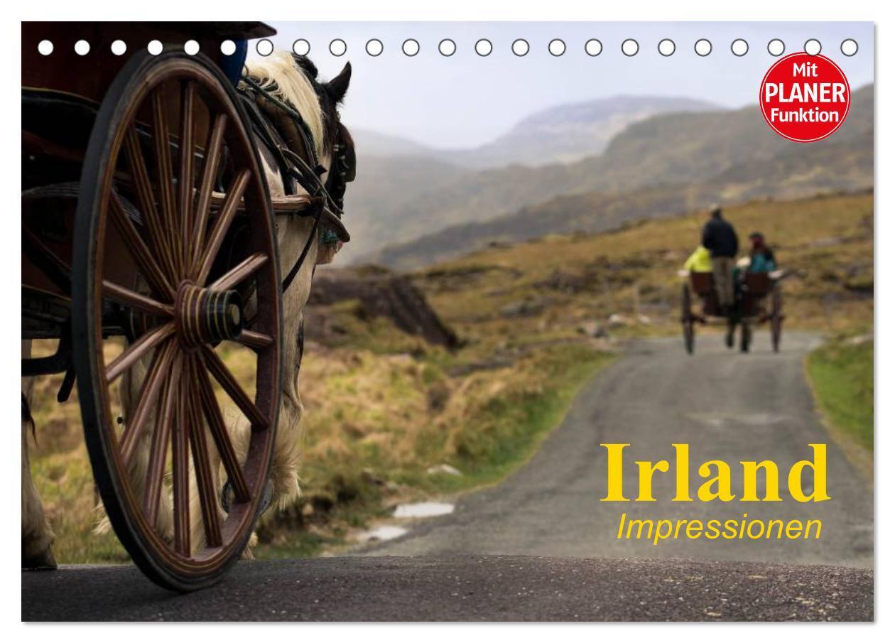 Cover: 9783383306617 | Irland. Impressionen (Tischkalender 2024 DIN A5 quer), CALVENDO...