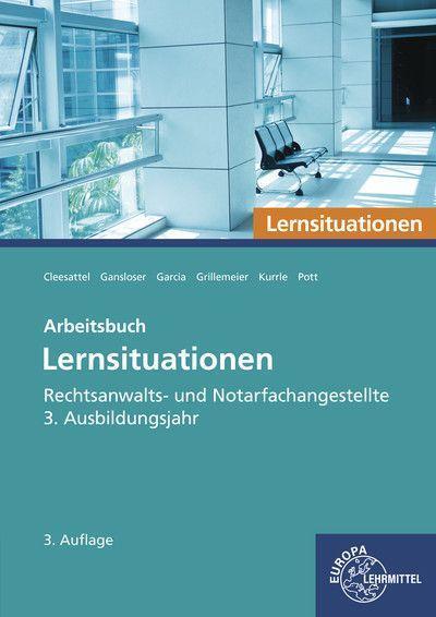 Cover: 9783808549889 | Rechtsanwalts- und Notarfachangestellte, Lernsituationen 3....