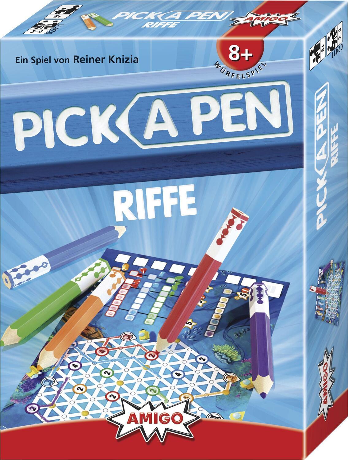 Cover: 4007396024111 | Pick a Pen: Riffe | AMIGO - Familienspiel | AMIGO Spiel Freizeit