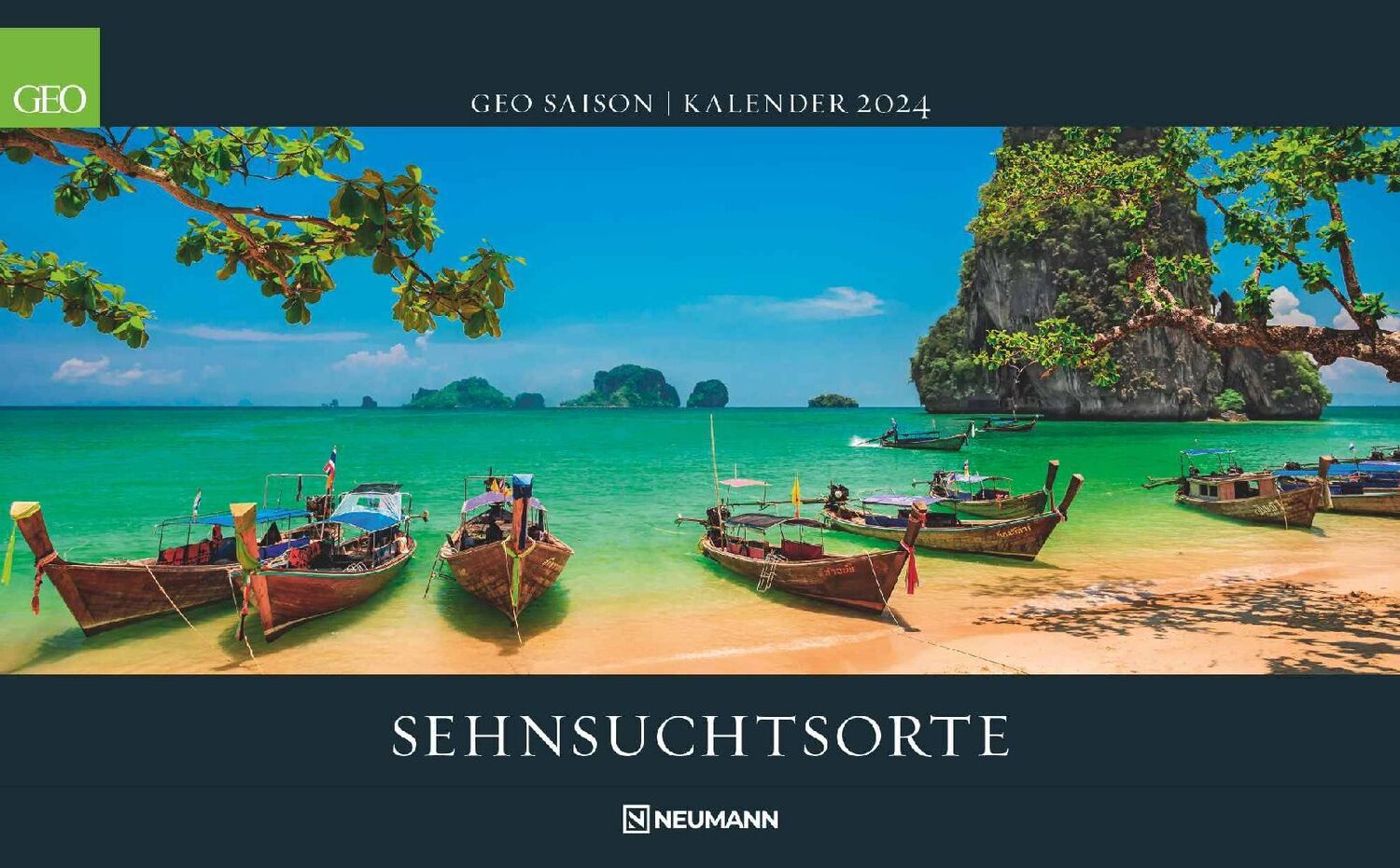 Cover: 4002725988553 | GEO: Sehnsuchtsorte 2024 - Wand-Kalender - Reise-Kalender -...