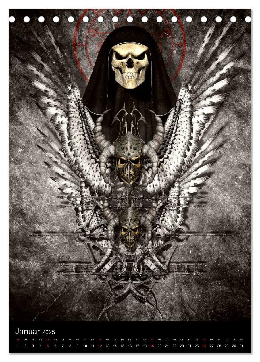 Bild: 9783457061831 | S.O.D. - Skulls Of Death Vol. I - Totenkopf Artworks (Tischkalender...