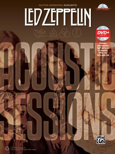 Cover: 9781470614591 | Guitar Sessions -- Led Zeppelin Acoustic: Book & DVD | Led Zeppelin
