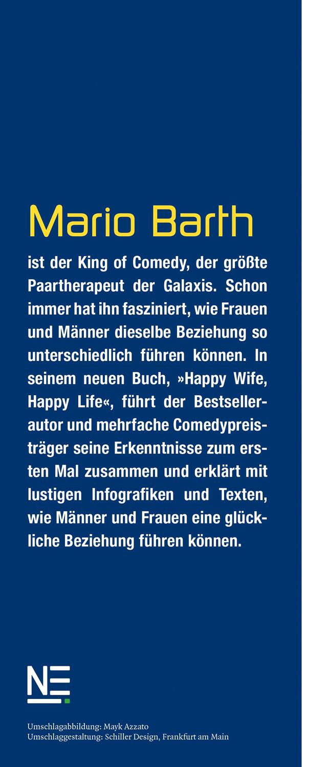 Bild: 9783596705375 | Happy Wife, Happy Life | Mario Barth | Taschenbuch | 256 S. | Deutsch