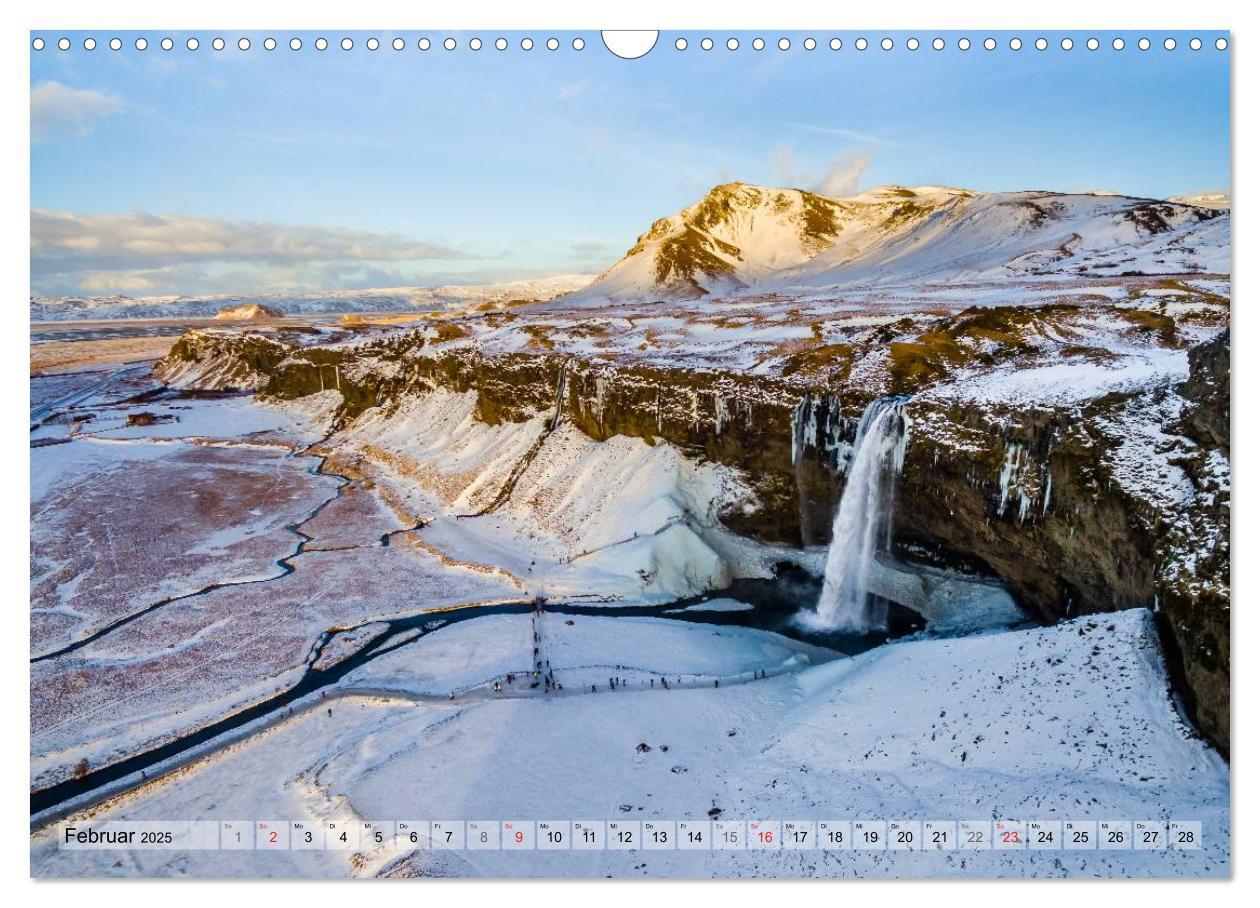 Bild: 9783435484058 | Island im Winter (Wandkalender 2025 DIN A3 quer), CALVENDO...