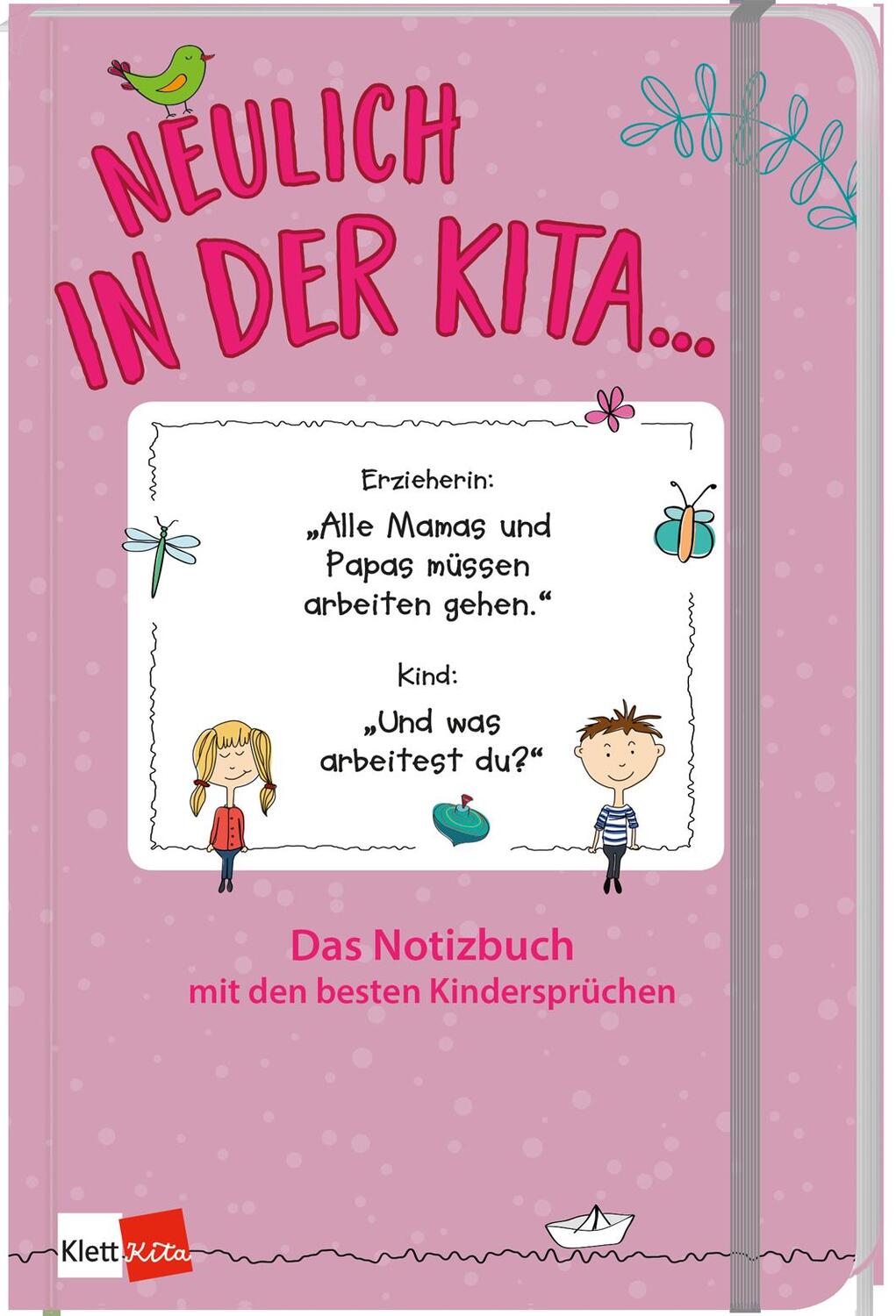 Cover: 9783960461333 | Neulich in der Kita (rosa) | Notizbücher | Klett Kita Arbeitshilfen