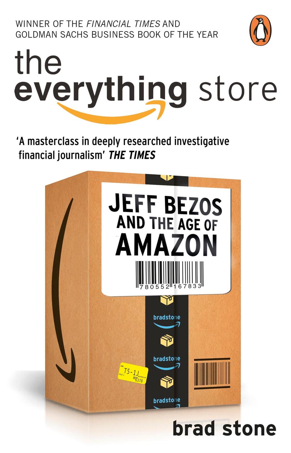 Cover: 9780552167833 | The Everything Store: Jeff Bezos and the Age of Amazon | Brad Stone