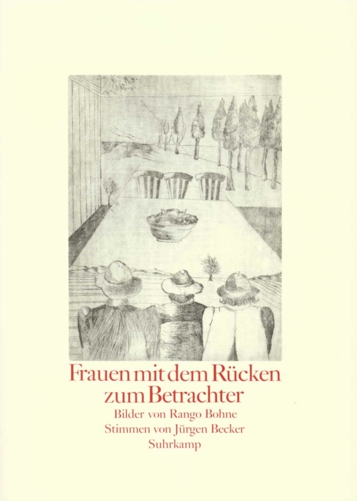 Cover: 9783518401828 | Frauen mit dem Rücken zum Betrachter | Rango Bohne (u. a.) | Buch