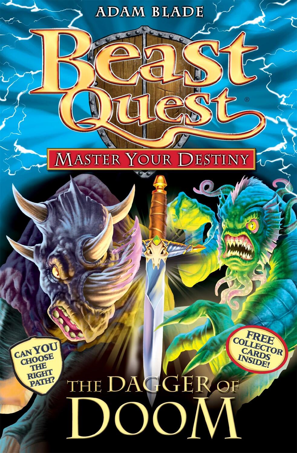Cover: 9781408314067 | Beast Quest: Master Your Destiny 2: The Dagger of Doom | Adam Blade