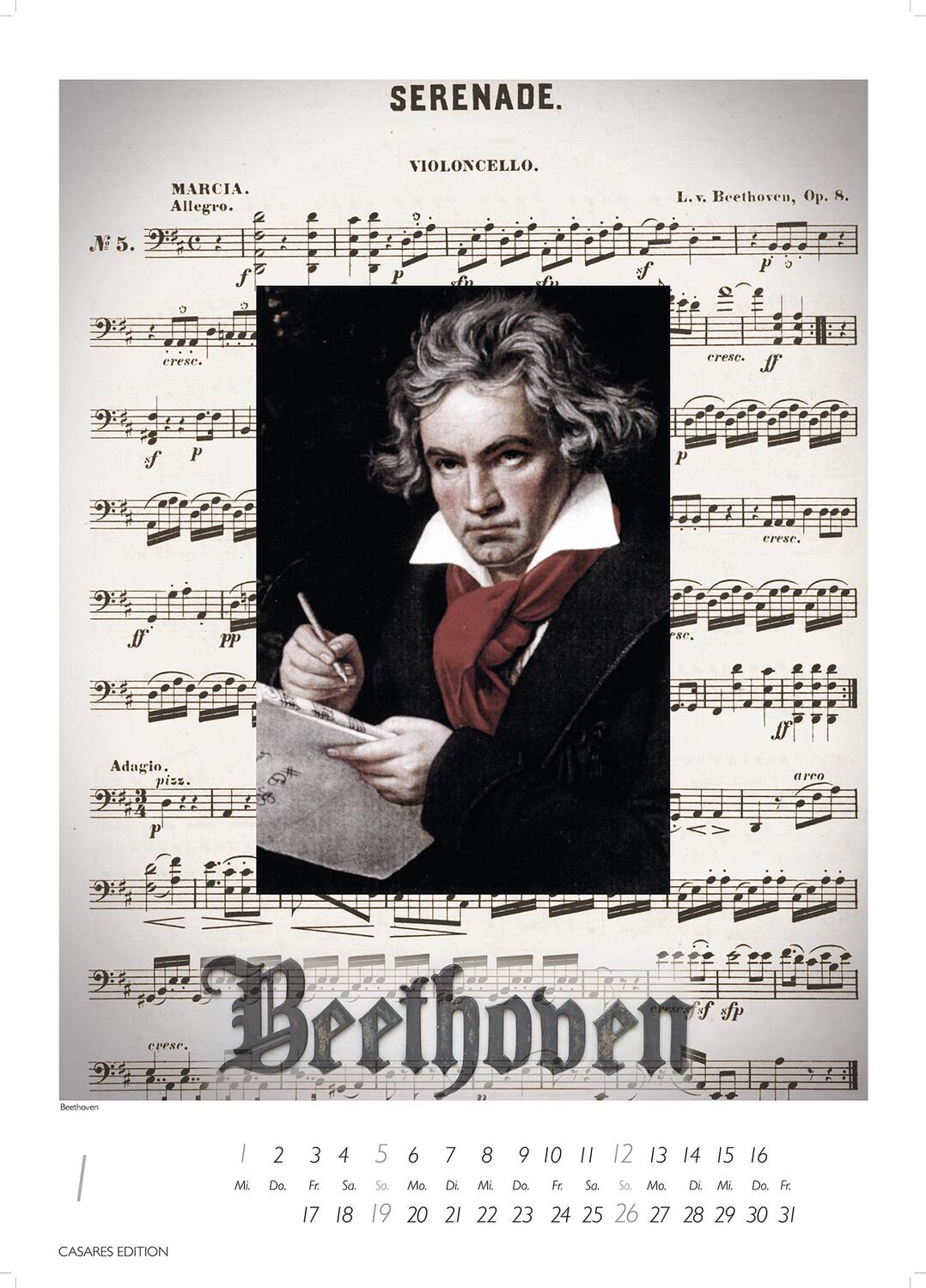 Bild: 9781835241417 | Grosse Komponisten 2025 S 21x29cm | Great Composers 2025 S 21x29cm