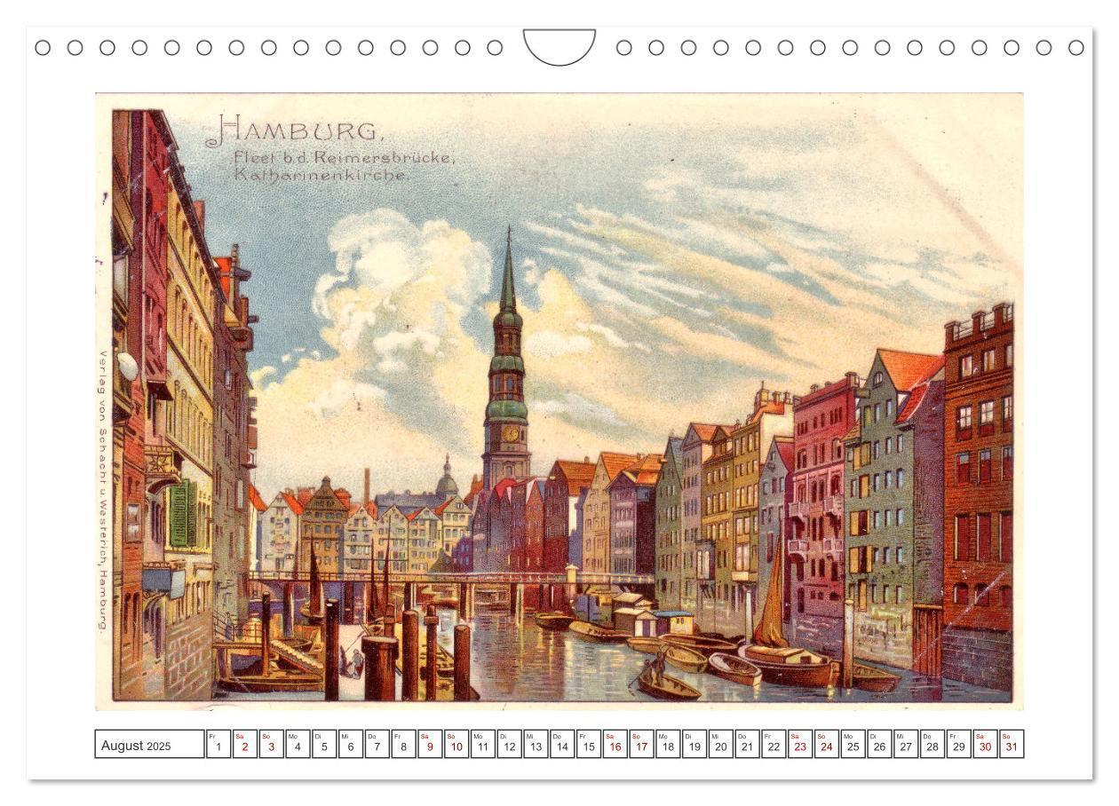 Bild: 9783383936180 | Gruss aus Hamburg (Wandkalender 2025 DIN A4 quer), CALVENDO...