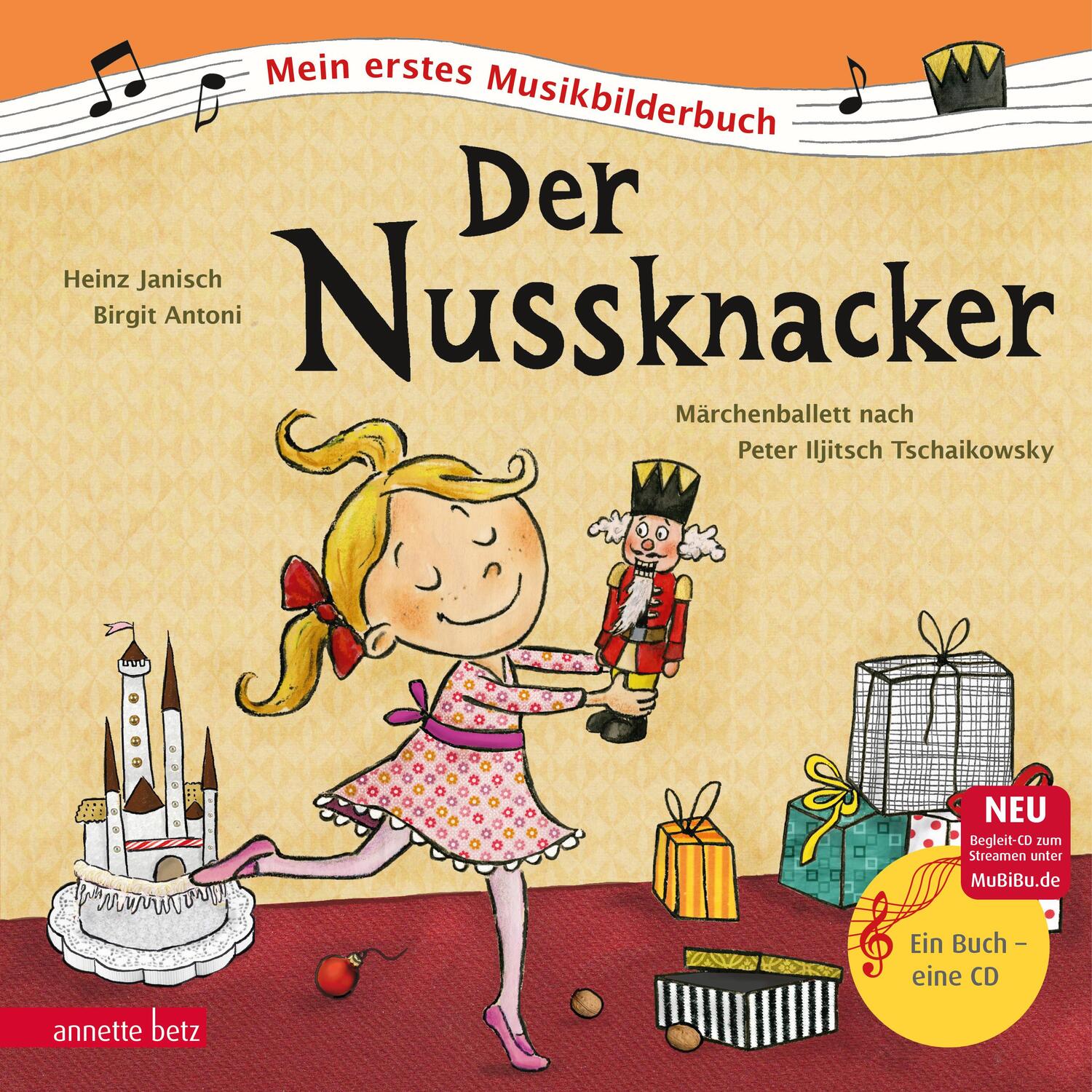 Cover: 9783219116960 | Der Nussknacker | Mein erstes Musikbilderbuch mit CD | Heinz Janisch