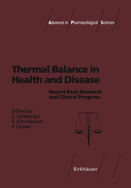 Cover: 9783034874311 | Thermal Balance in Health and Disease | Eugen Zeisberger (u. a.)