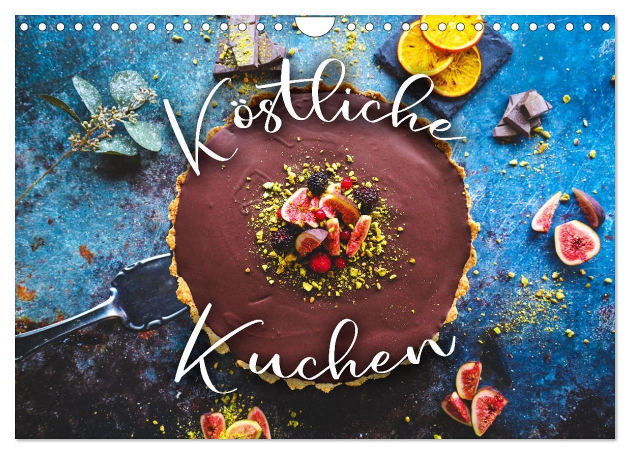 Cover: 9783675482777 | Köstliche Kuchen (Wandkalender 2024 DIN A4 quer), CALVENDO...