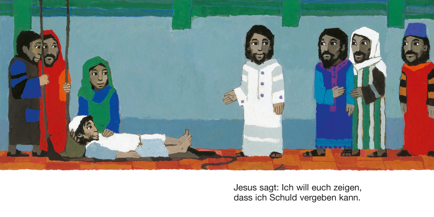 Bild: 9783438049179 | Jesus und der Gelähmte | Bilderbuch | Kees de Kort | Broschüre | 28 S.