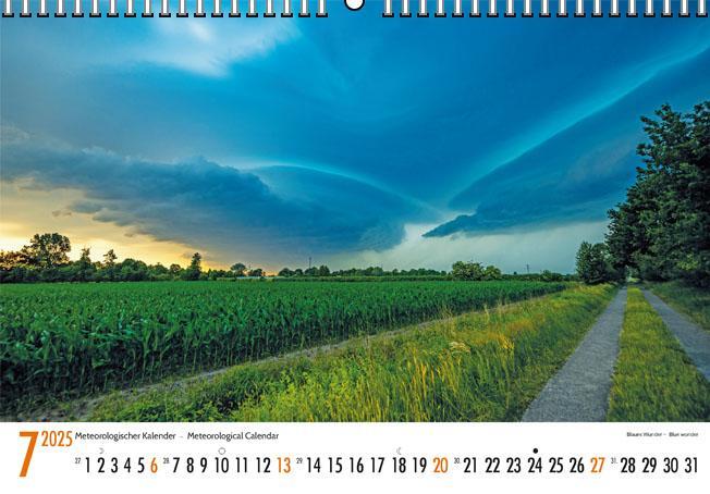 Bild: 9783443011796 | Meteorologischer Kalender 2025 Meteorological Calendar | Gesellschaft