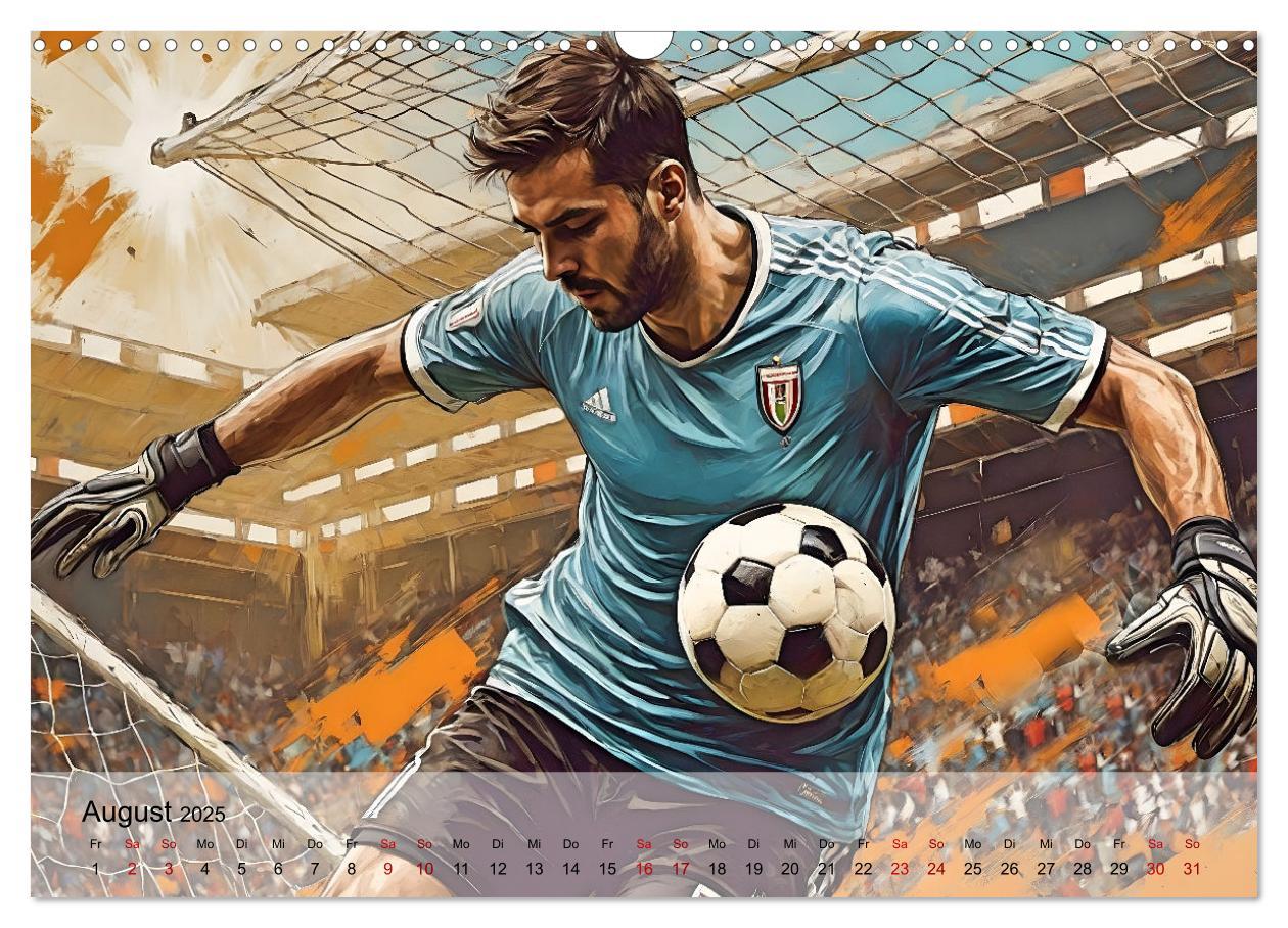 Bild: 9783457178843 | Fußball - Finale (Wandkalender 2025 DIN A3 quer), CALVENDO...