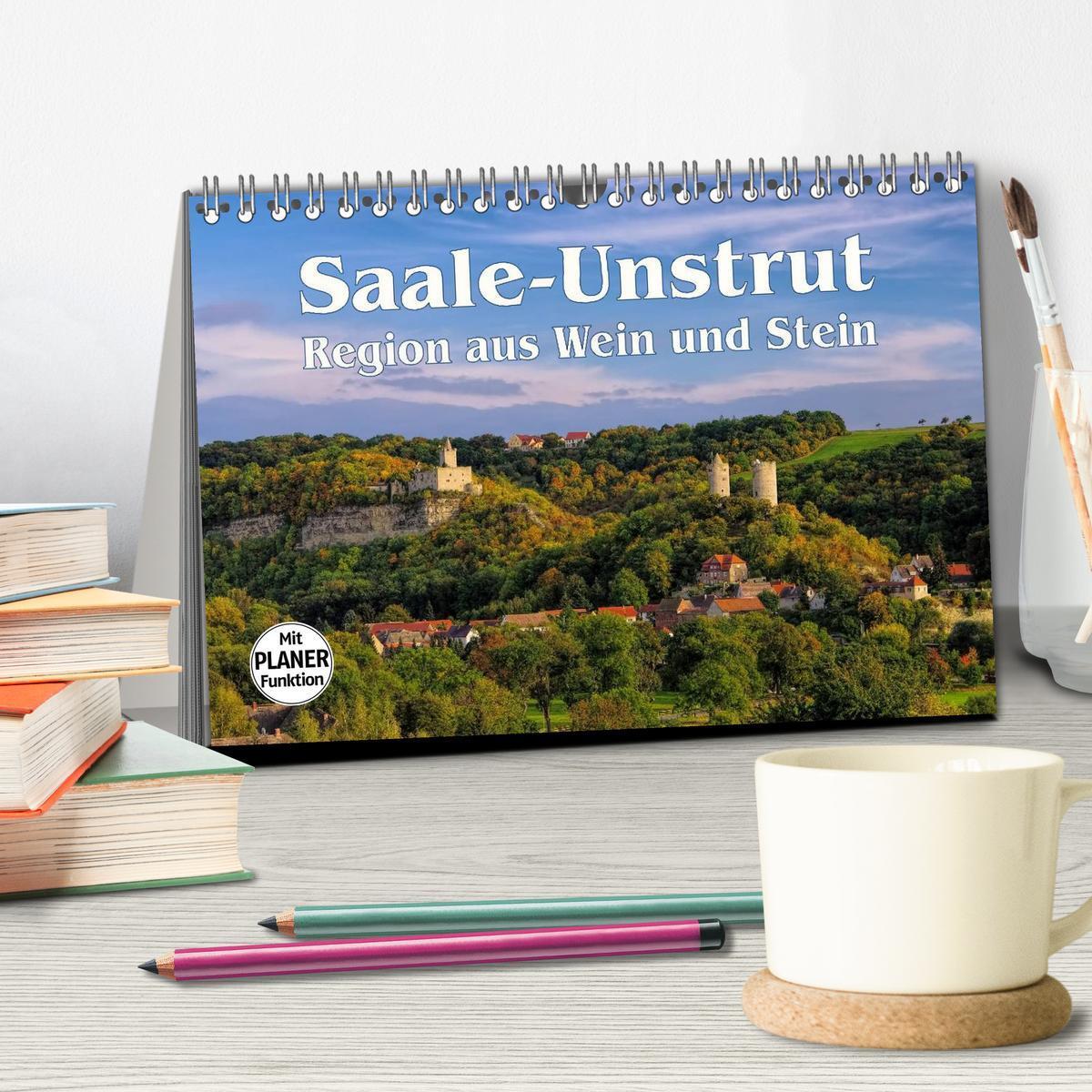 Bild: 9783435506422 | Saale-Unstrut - Region aus Wein und Stein (Tischkalender 2025 DIN...