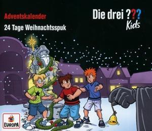 Cover: 9783803233363 | Die drei ??? Kids Adventskalender - 24 Tage Weihnachtsspuk | Audio-CD
