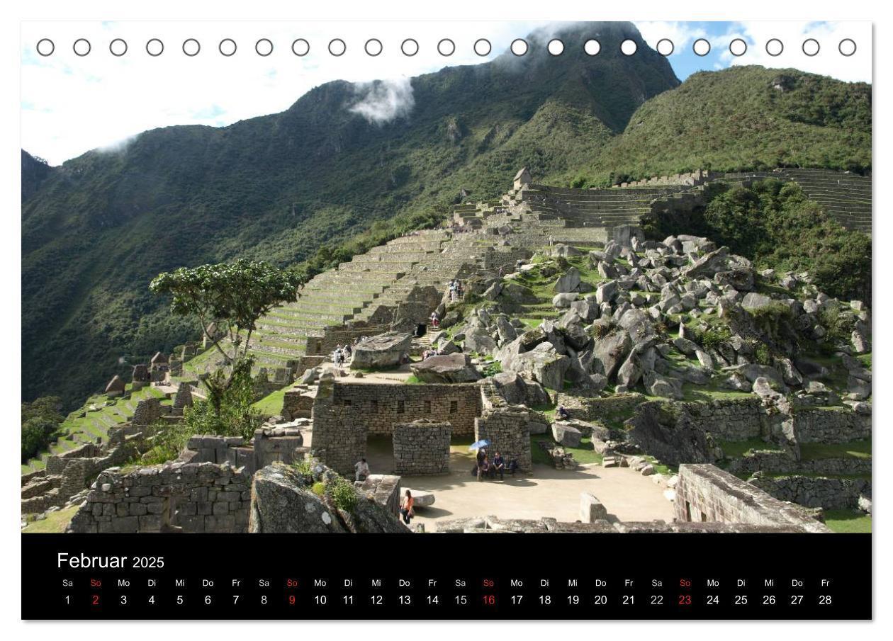 Bild: 9783435667383 | Machu Picchu - Die Stadt in den Wolken (Tischkalender 2025 DIN A5...