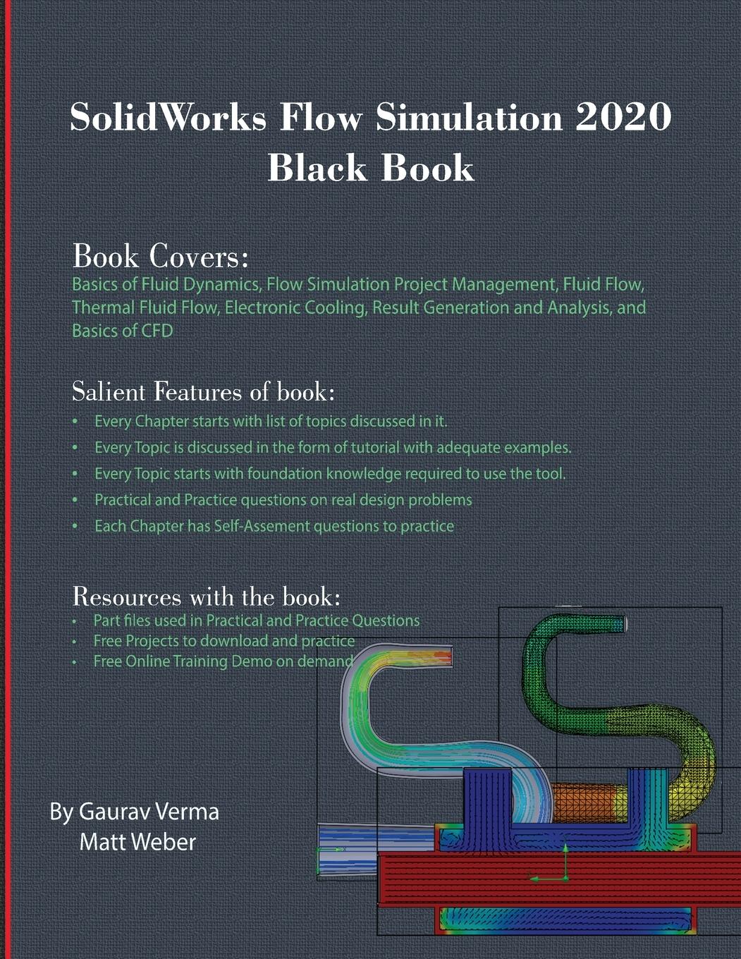 Cover: 9781988722788 | SolidWorks Flow Simulation 2020 Black Book | Gaurav Verma (u. a.)