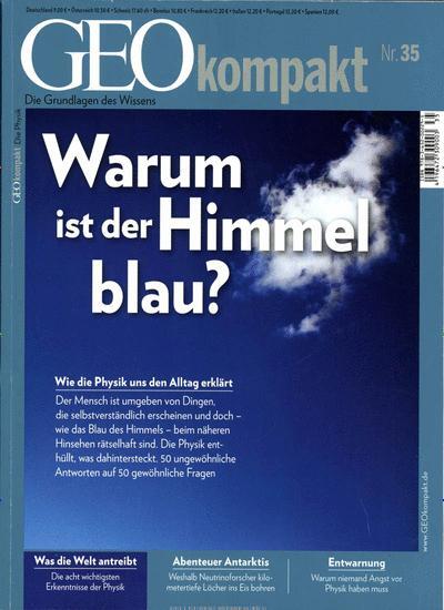 Cover: 9783652002295 | GEOkompakt Physik | Peter-Matthias Gaede | Taschenbuch | GEO Kompakt