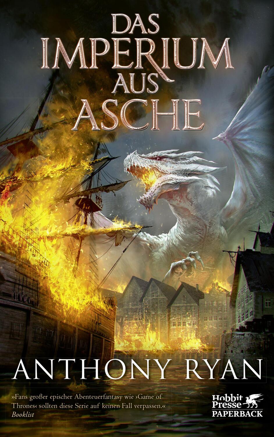 Cover: 9783608984002 | Das Imperium aus Asche | Draconis Memoria 3 | Anthony Ryan | Buch