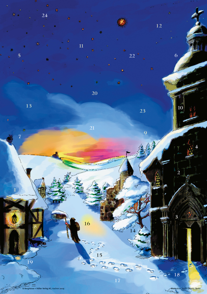 Cover: 9783889971753 | Spurensuche: Weihnachten, m. Begleitheft | Karin Russer | Kalender