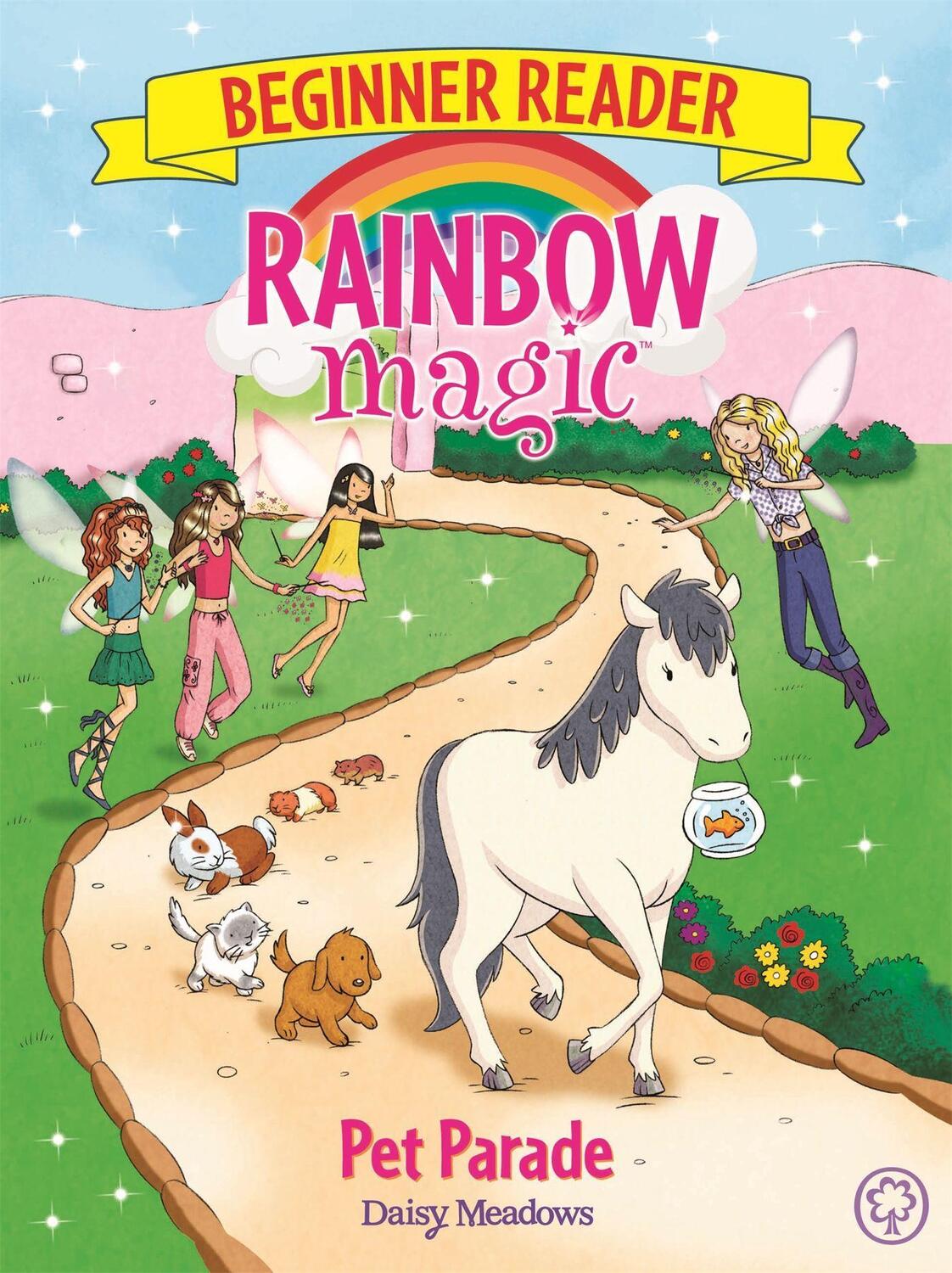 Cover: 9781408345795 | Rainbow Magic Beginner Reader: Pet Parade | Book 8 | Daisy Meadows