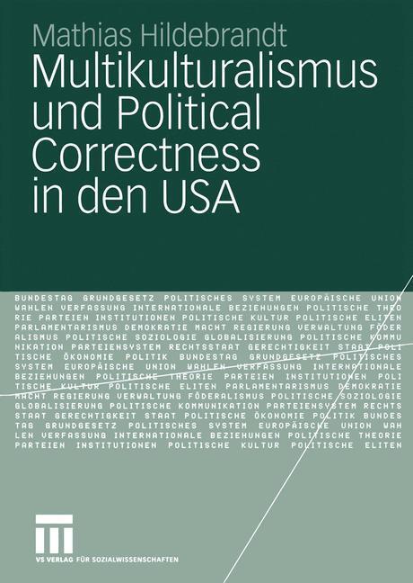 Cover: 9783531148762 | Multikulturalismus und Political Correctness in den USA | Hildebrandt