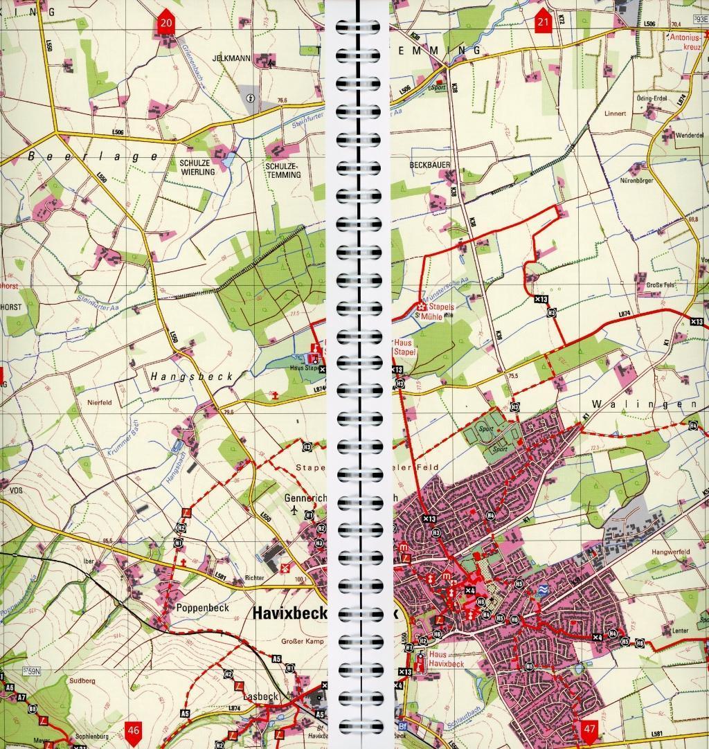 Bild: 9783402130537 | Wandern im Münsterland | Band 2: Wanderkarten für Kreis Coesfeld