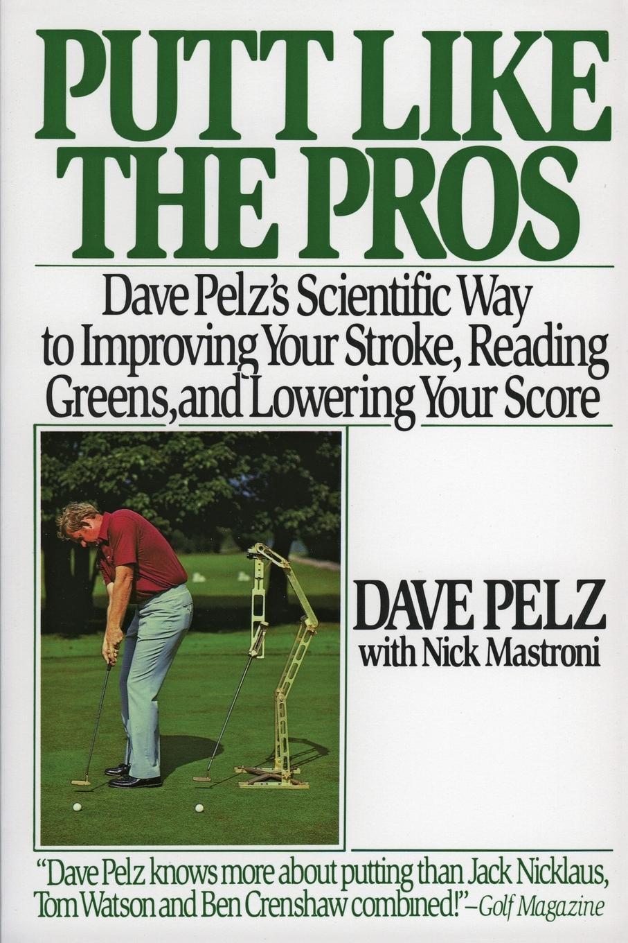 Cover: 9780060920784 | Putt Like the Pros | Dave Pelz | Taschenbuch | Paperback | Englisch