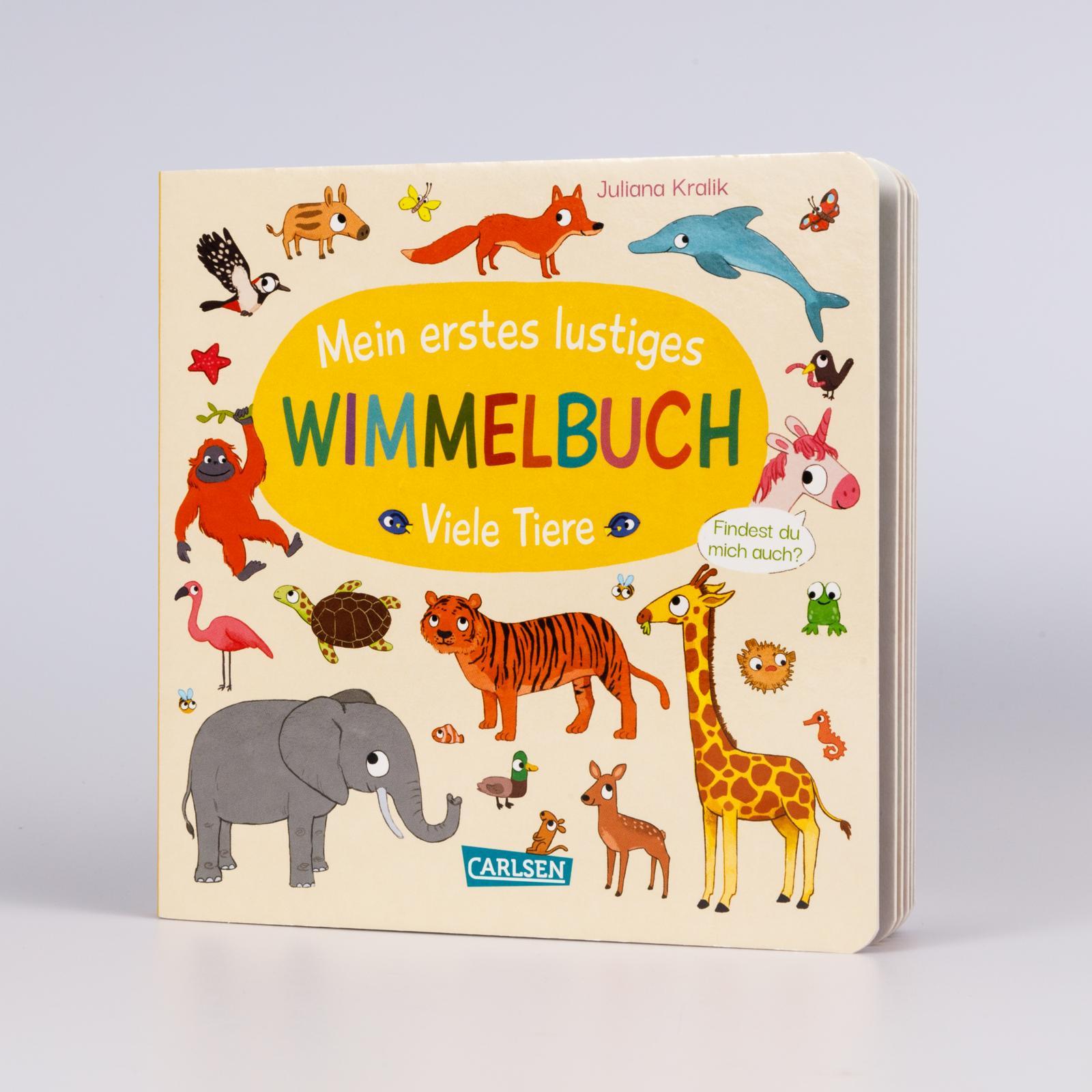 Bild: 9783551173355 | Mein erstes lustiges Wimmelbuch: Viele Tiere | Julia Hofmann | Buch